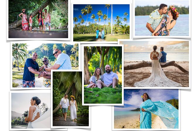 Professional Photo Shooting in Moorea, unique session adapted - Moorea in One Hour: Lagoon Colors Plus Nature on the Mountain Side