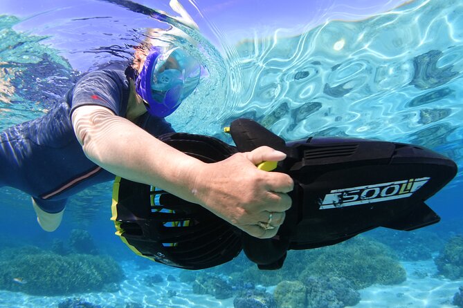 Sea Scooter Jet snorkeling "Moorea Reef Adventure" - Getting Comfortable on the Sea Scooter: Speeds, Hands, and Masks