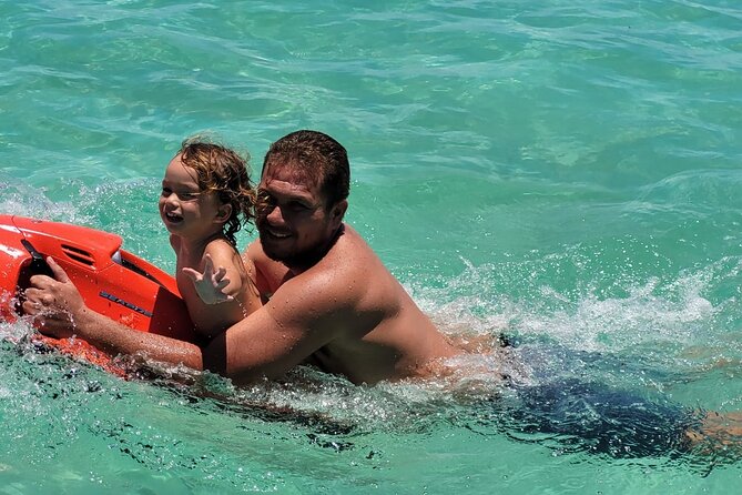 Seabob Private Discovery Tours in Bora Bora - Becoming a Seabob sea pilot in Bora Bora’s quiet lagoon