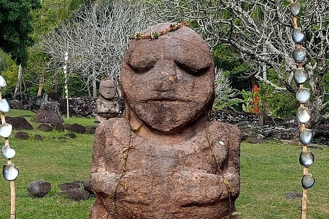 Shared 4.5h Circle Island Tour of Tahiti Nui by Lydia - Stop 3: Vaipahi Water Gardens and Teva Clan Spiritual Traditions