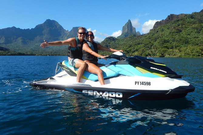 Small Magic Combo 3h30 of Quad + 1H00 of Jetski - A half-day quad plus jet ski combo for Moorea