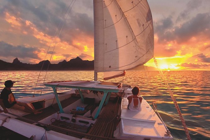 Sunset Cruise : Moorea Sailing on a Catamaran named Taboo - Taboo on Moorea: what you’re really buying for $156.62