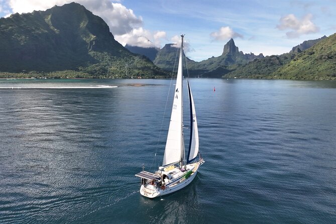 Sunset Cruise : Moorea Sailing on a Catamaran named Taboo - Stop at ‘Ōpūnohu Bay: second-angle Moorea magic