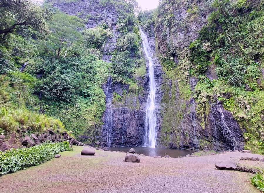 Tahiti Private Half Day Tour. Nature, history and culture - Mara’a Grotto, ferns, and spring-fed cool air