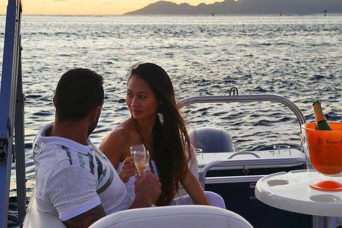 Toa Boat Bora Bora Private Sunset On Majestic Pontoon Boat - What you’ll do during the cruise around Bora Bora